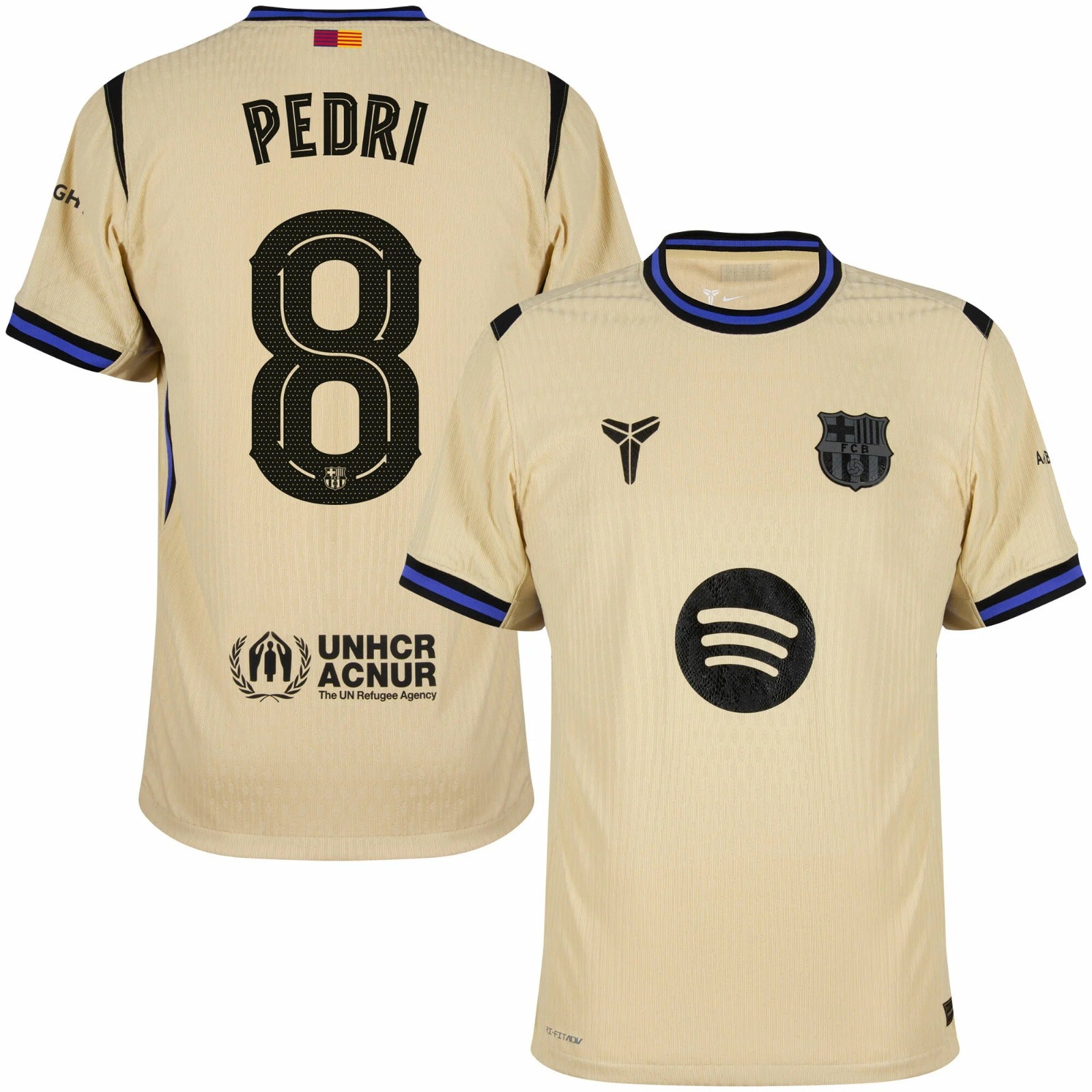 Barcelona Away Jersey 2026 Fan Version PEDRI