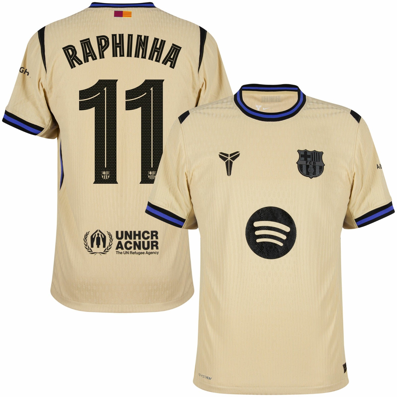 Barcelona Away Jersey 2026 Player Version RAPHINHA