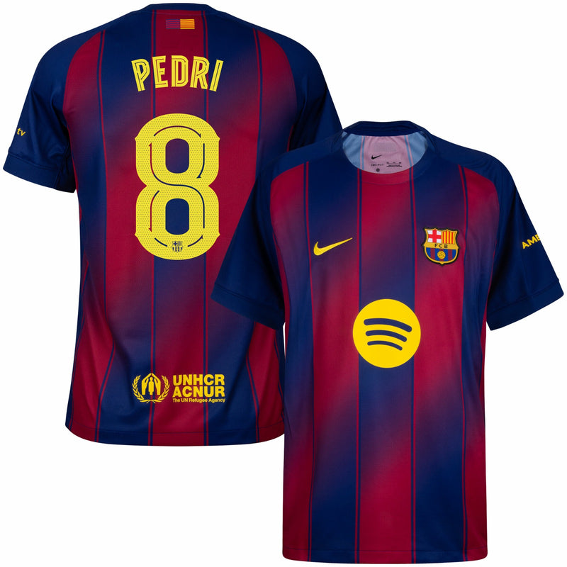 Barcelona Home Jersey 2026 Fan Version PEDRI