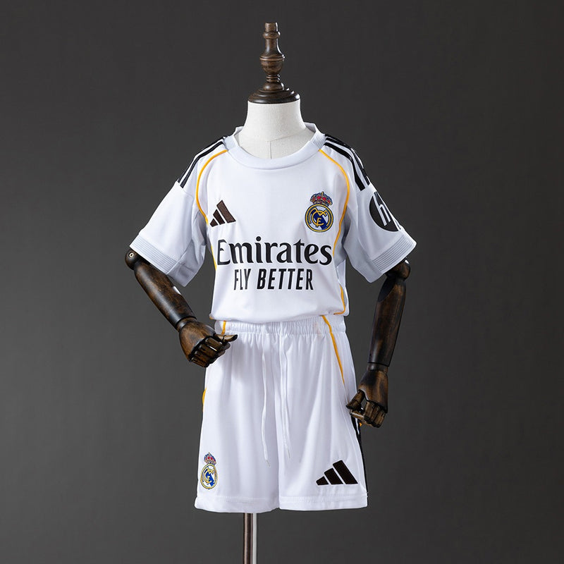 Real Madrid Home Jersey 2026 Kids MBAPPE
