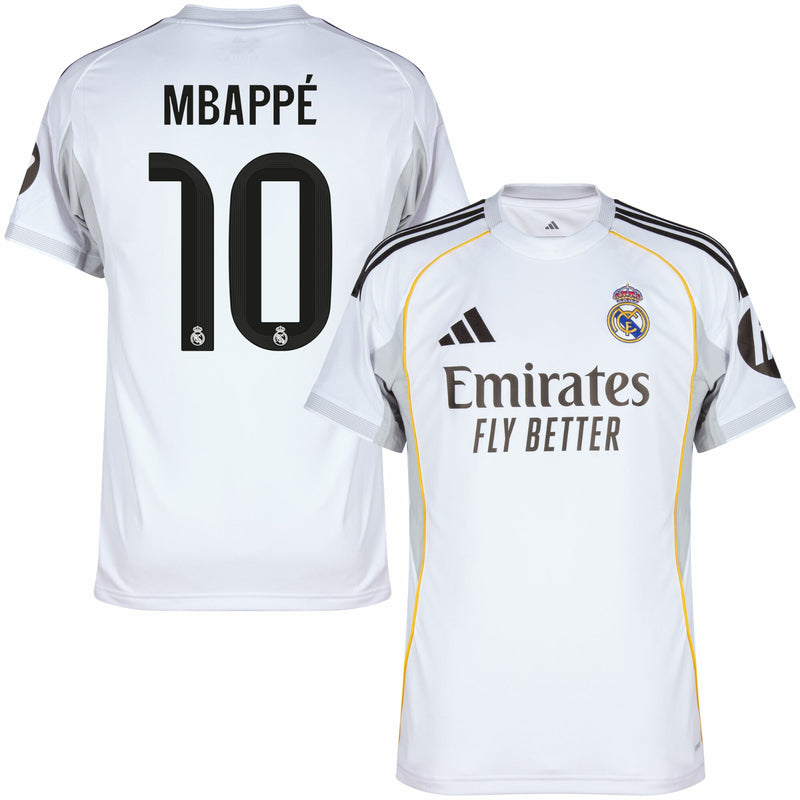 Real Madrid Home Jersey 2026 Fan Version MBAPPE
