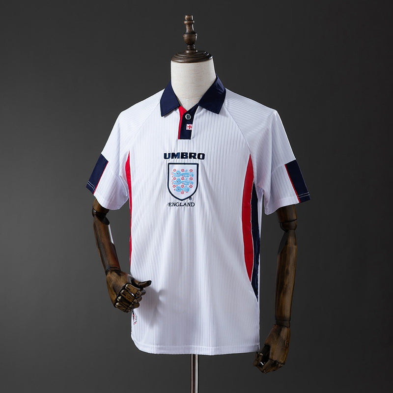 Retro England Home Jersey 1998 BECKHAM