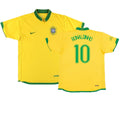 Retro Brazil Home Jersey 2006 RONALDINHO