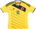 Retro Colombia Home Jersey 2014 JAMES