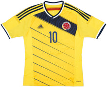 Retro Colombia Home Jersey 2014 JAMES