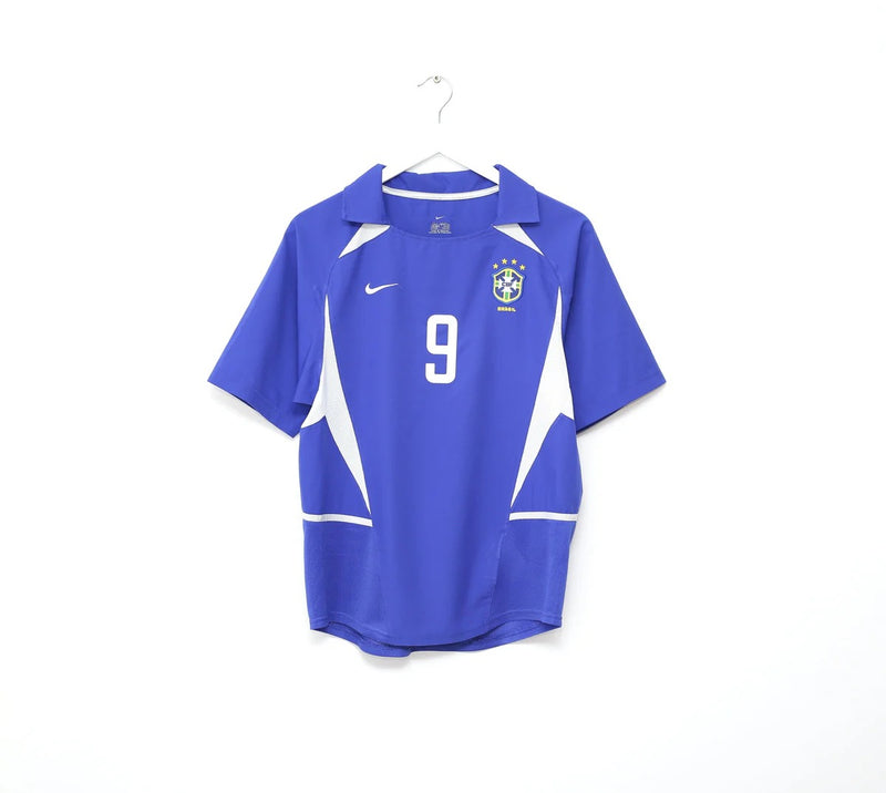 Retro Brazil AwayJersey 2002 RONALDO R9