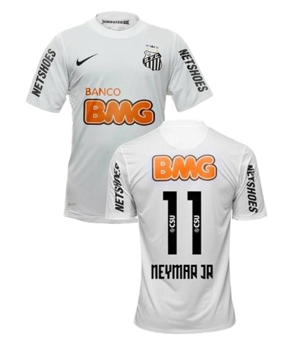 Retro Santos Home Jersey 2012 Neymar Jr 11