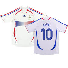 Retro France Away Jersey 2006 ZIDANE 10