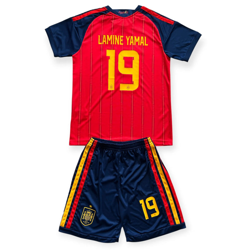Spain Home Jersey 2026 Kids LAMINE YAMAL