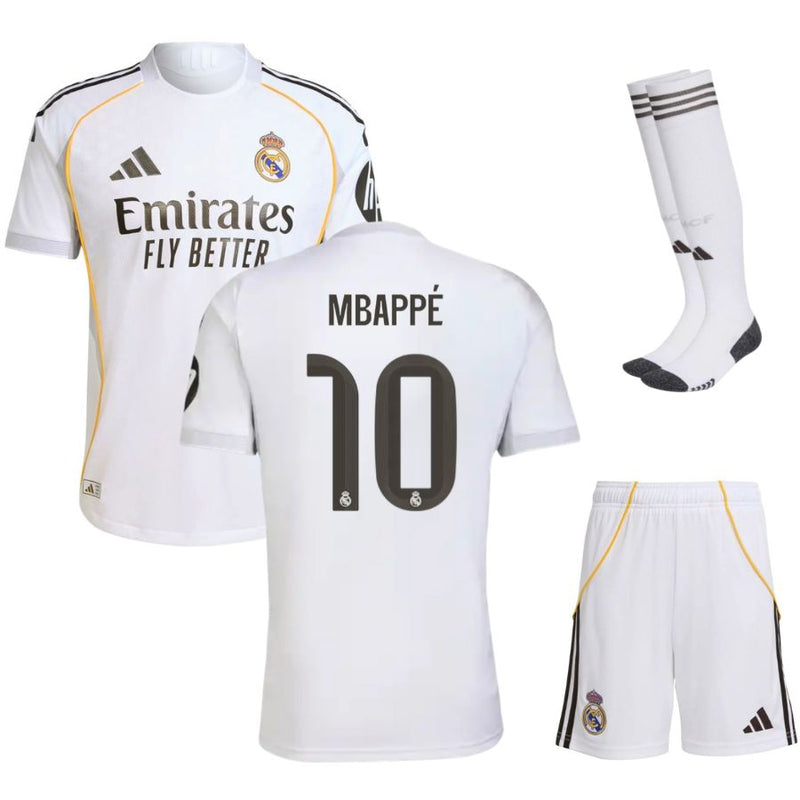 Real Madrid Home Jersey 2026 Kids MBAPPE