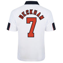 Retro England Home Jersey 1998 BECKHAM